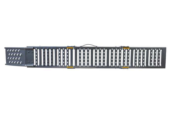 UNITRAILER ALR005 sulankstomos plieninės rampos priekaboms, 200 cm, 500 kg, 2 vnt. komplektas