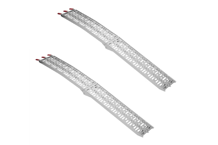 „ProPlus 390096“ sulankstomos aliuminio rampos priekaboms 220 cm 680 kg, 2 vnt. rinkinys