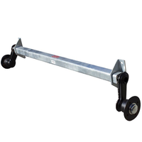 Nestabdoma ašis KNOTT A1180 C1620 priekabai DMC 500 kg 4x100