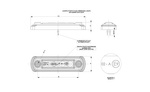 Universali LED markerinė lempa HORPOL LD 676