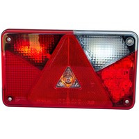 ASPÖCK Multipoint V LED galinis žibintas, 6 funkcijos, dešinė