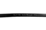 TEXSIM YLY-Sp 2x0.75 dviejų gyslų plokščias elektros kabelis - 1 m