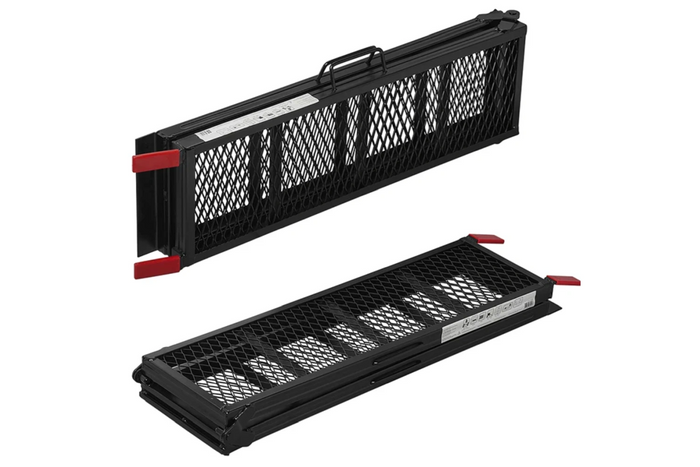 „ProPlus 390094“ sulankstomos plieninės rampos priekaboms, 203 cm, 680 kg, 2 vnt. rinkinys