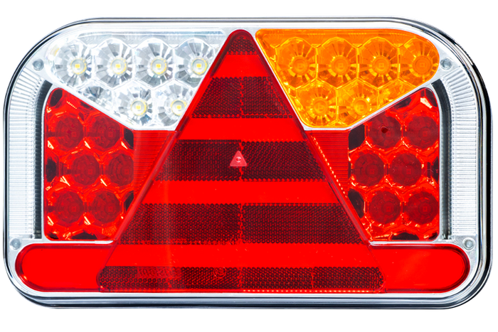 Galinis žibintas FRISTOM FT-170 LED 7 veikia teisingai