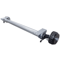 AL-KO EURO stabdoma ašis valties priekabai 1800kg 1645/1755mm 2230mm 5x112