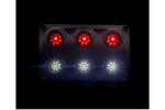 HORPOL LWD2325/CZ LED 720lm juodas automobilio salono žibintas