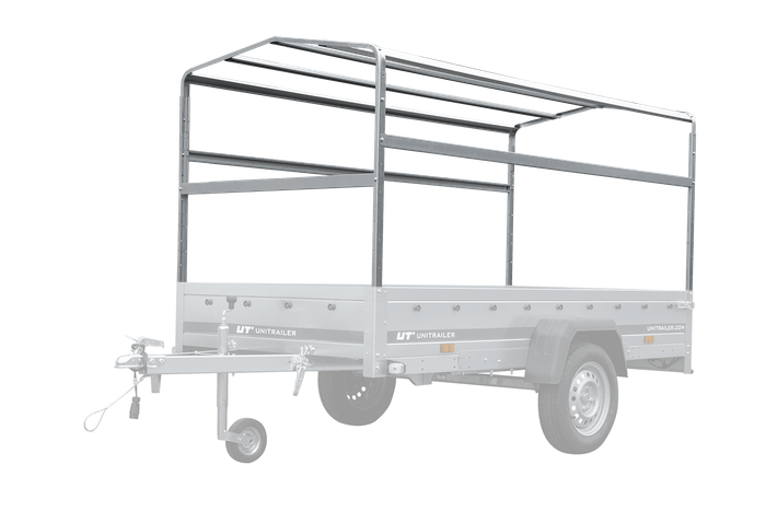 H-1100 rėmas priekabos UNITRAILER GARDEN TRAILER 264 ir 264/2KIPP tentiniam dangčiui