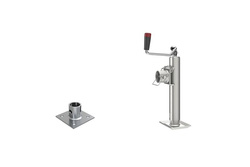 Pilnas švaistiklio atrama S.170033 + adapteris S.29317 SIMOL 1300 kg bortinei priekabai