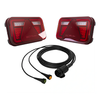 ASPÖCK MULTILED IV LED galiniai žibintai + ASPÖCK 5 m 13 kontaktų laidų jungtis