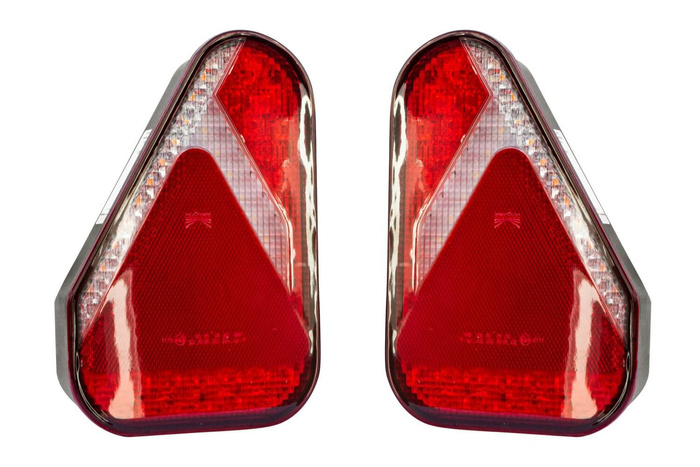 ASPÖCK Earpoint LED galinių žibintų bajonetas 5PIN 6 funkcijos kairėje + dešinėje