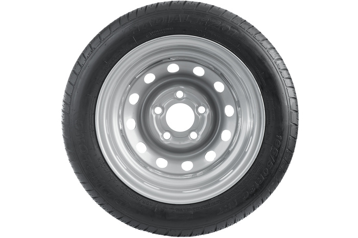Sustiprintas ratas priekabai PADANGA LINGLONG 195/50 R13C 104/101N RIM UNITRAILER 5.5Jx13"H2 5x112 ET:30