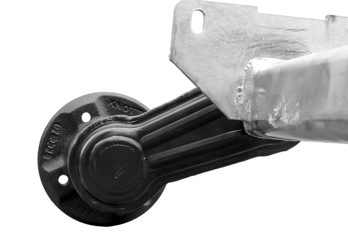 KNOTT VG7-L be stabdžių ašis valties priekabai 750kg 1094mm 1406mm 4x100