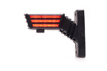 WAŚ 2550L W297.3.1 SPOT LED kairysis gabaritinis žibintas ant trumpos kojelės