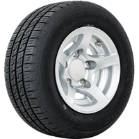 Sustiprintas priekabos ratas KENDA TYRE 195/55 R10C 98/96N ALU RIM STARCO 6Jx10"H2 5x112 ET:-4