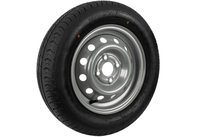 Priekabos ratas PADANGA LEAO 165/70 R13 79N RIM UNITRAILER 4Jx13"H2 4x100 ET:30