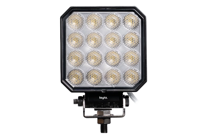LED darbo žibintas su reflektoriumi LAYTZ LY7107 64xLED 6400lm kvadratinis