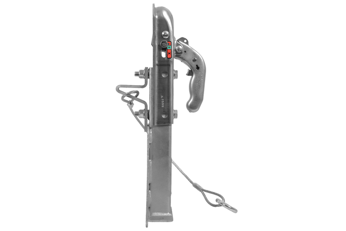 KNOTT KQ14-A+KZE7.5 rutulinis kablys 750 kg priekabai su V tipo vilkimo sija
