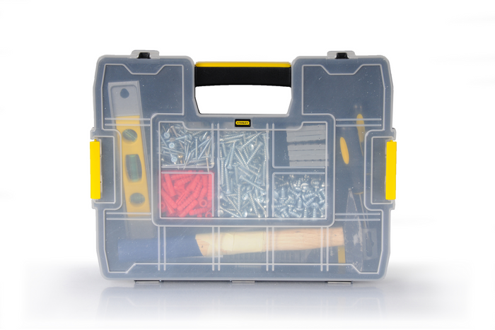 STANLEY SORTMASTER JUNIOR įrankių organizatoriaus dėžė 375x290mm