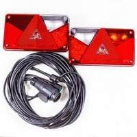 Šviesų komplektas: ASPÖCK galiniai žibintai + MANTES 7m 7-PIN spindulys