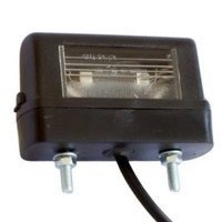 Priekabos plokštelinis žibintas Aspöck Regpoint mažas 12V DC/0,8m