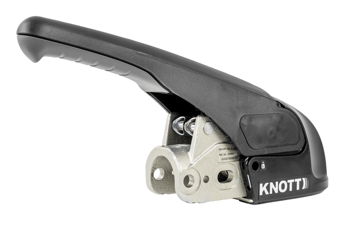 KNOTT KS30 rutulinis kablys su stabilizatoriumi 3000 kg priekabai su 50 mm vamzdine grąžulu